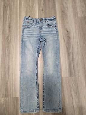 Buckle Light Wash Blue Kids Jeans